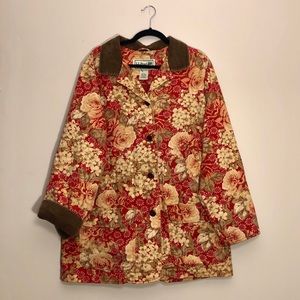 VTG L.L. Bean | Floral Barn Coat
